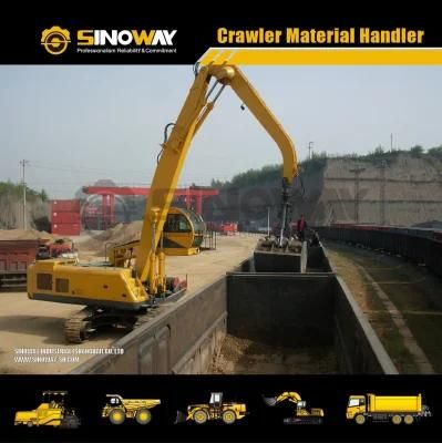 Good Performance Crawler Material Handler for Coal and Wood Handling