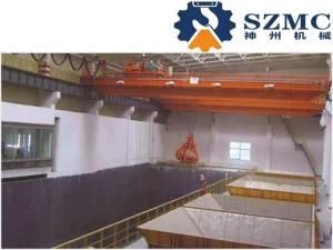 Qz Double Girder Overhead Travelling Grab Crane