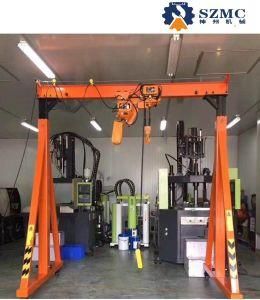 Small Gantry Crane with Chain Electric Hoist Hot Sale