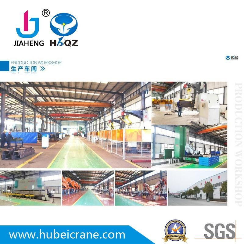 Crane HBQZ 8 Ton Foldable crane truck 4X2 Knuckle boom