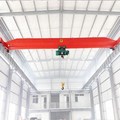 Wire Rope Hoist 10 Ton Single Girder Travelling Beam Crane