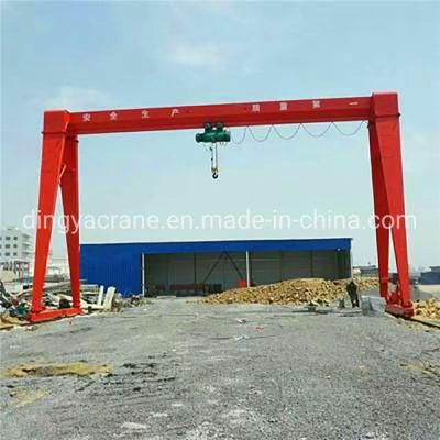 Factory Price Workshop Outdoor Single Girder Gantry Crane