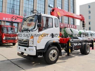 Mini Hydraulic Mobile Truck Mounted Crane with Telescopic Boom