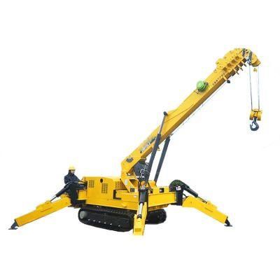 Mini Spider Crane 5t Spider Crawler Crane Lifting Machinery