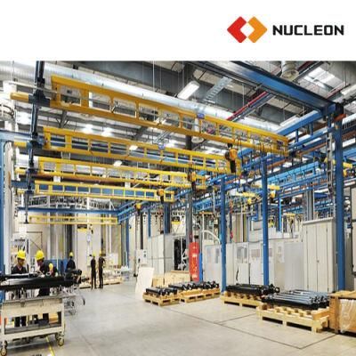 China Premium Supplier Nucleon Workshop Hoist Underslung Bridge Overhead Crane 2 Ton with Affordable Price
