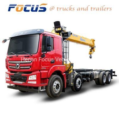 Different Types Truck Mounted Crane and Parts Manufacturer China with Load Chart