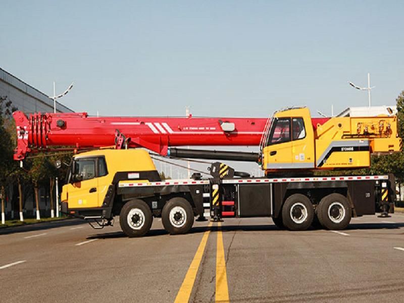 60 Ton Lift Load Home-Made Truck Crane Stc600t5 Mobile Crane with CE for Construction