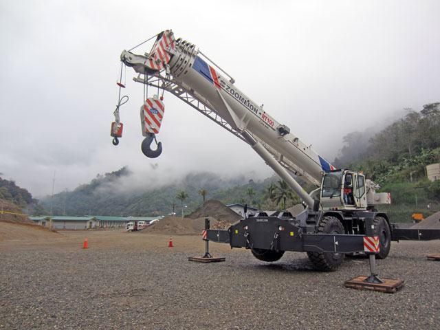 Zoomlion Rt100 100 Ton Heavy Rough Terrain Crane Price