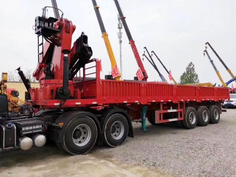 High Quality Used Truck Mounted Crane LHD High Quality 8 Ton 12 Ton 14 Ton Straight Boom Crane Truck Knuckle Boom Crane LHD