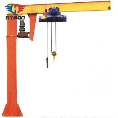 Mini 500kg Telescopic Boom Jib Crane for Construction