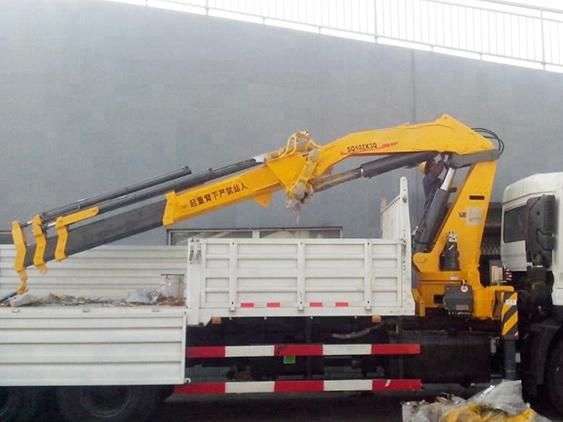 Sq12zk3q 12ton Telescopic Boom Hydraulic Truck Mounted Crane Price