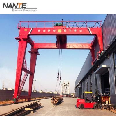 Hot Sale GB Standard 5t Single Girder Semi Gantry Crane with Low Head Room Hoist