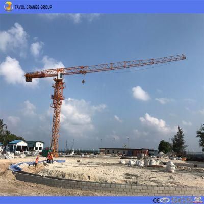 5510 Hydraulic Flat Top Tower Crane with ISO 9001 Ce