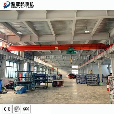 Frequency Motor Best Single Girder Overhead Crane 20 Ton