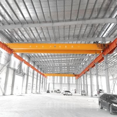Germany Technic Electric Hoist Double Girder Bridge Overhead Cranes for Workshop