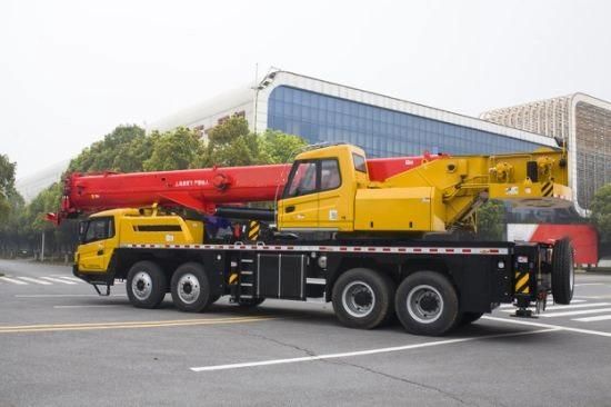 China Manufacturer 31m Maximum Lifting Height Hydraulic Telescoping Boom Truck Mounted Crane