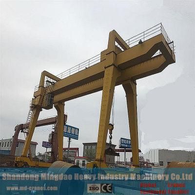 Heavy Dutry Lifting Equipment 50ton Double Girder Gantry Crane