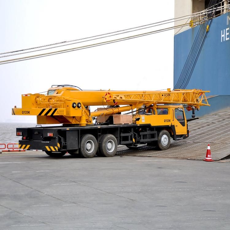 Popular 25t Telescoping Boom Truck Crane Qy25K5d Qy25K