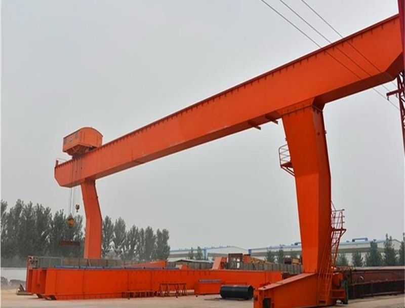 L Type Single Beam Girder Single Leg Gantry Crane with Hook and Electric Hoist