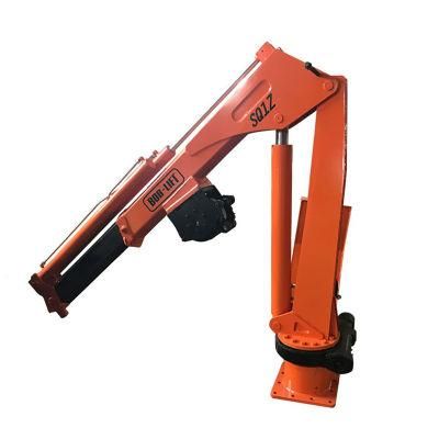 1 Ton Knuckle Boom Small Boat Lifting Crane