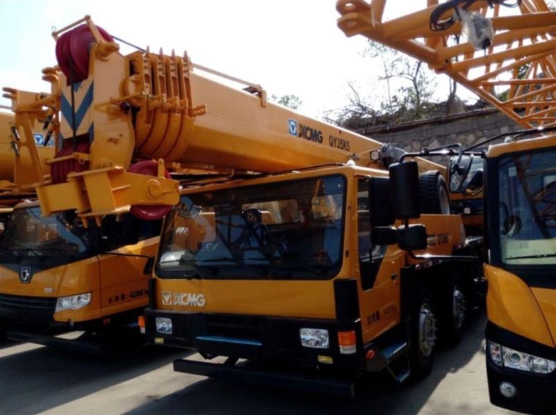 5 Boom Qy35K5 Mobiile Telescopic Boom Truck Crane