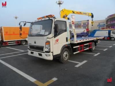 Sino Truck Crane Equipment HOWO 4X2 New Small/Big Rear Truck Mounted Crane with a Draulic Boom