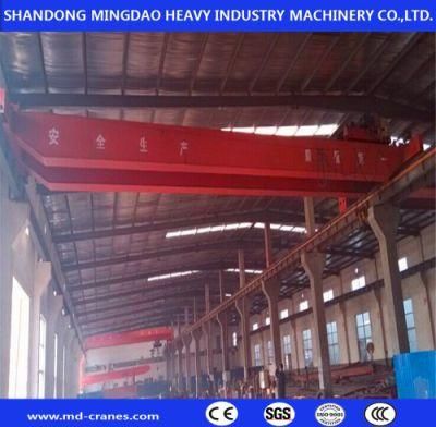 China Mingdao Brand 5t 10t 20t Double Girder Overhead Crane with Wireless Remote Controll
