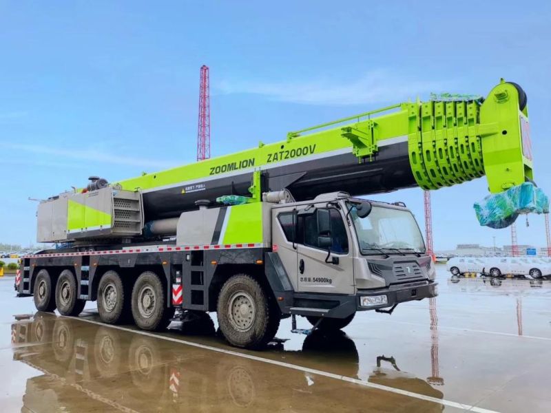 Zoomlion Zat2000V753 200 Ton All Terrain Crane with High Quality