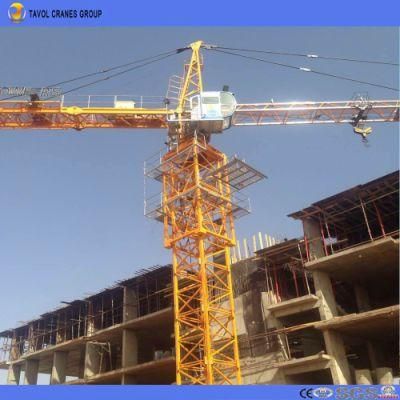 Qtz80 6010 with 8ton 60m Boom Construction Top Kits Tower Crane