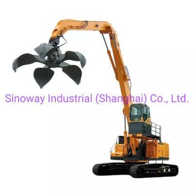 50ton New Crawler Material Handler Excavator for Grabbing Steel Scrap