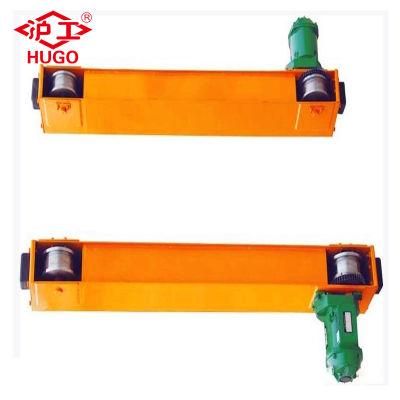 Electric Motor End Beam Travelling Overhead Crane End Trucks