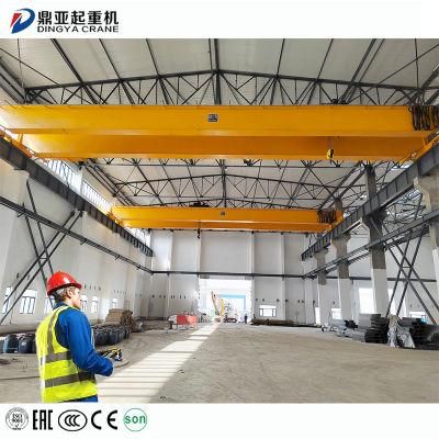 Lh 10t 16t 20t 30t 50t Double Girder Electric Eot Overhead Bridge Crane Price