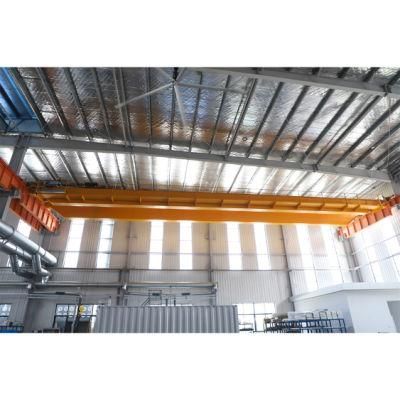 High Quality Chinese Supplier 10 Ton-19.5m Wire Rope Hoist Double Beam Bridge Crane for Sale