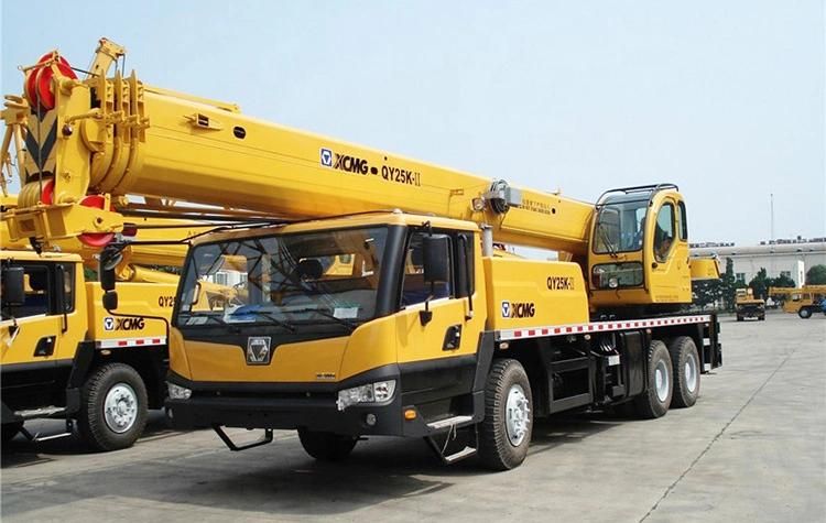 Top Quality Good Price 25 Ton Hydraulic Boom Truck Mobile Crane