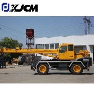 Rt10 10ton Small 4 Wheel Truck Mobile Rough Terrain Crane
