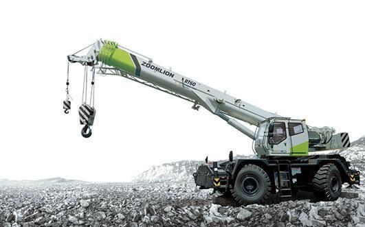 300 Ton Easy Maintenance Lifting Hoist Rough Terrain Crane (ZRT300)