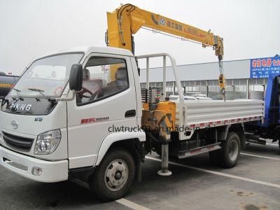 Dong Feng I&prime;suzu Foton HOWO 5tons Mini Hydraulic Straight Arm Crane Truck for Sale