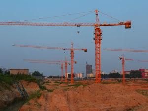 Qtz100 (TC6010) Construction Self-Erecting Tower Crane with Ce and ISO9001 Approved