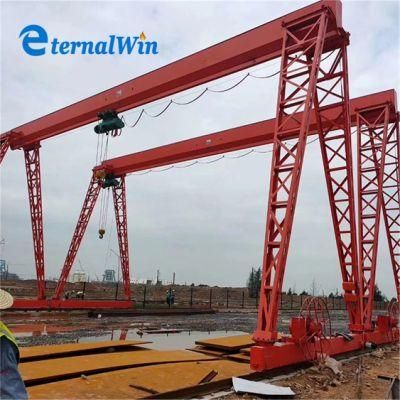 Truss-Type Single Girder Gantry Crane with Electric Hoist