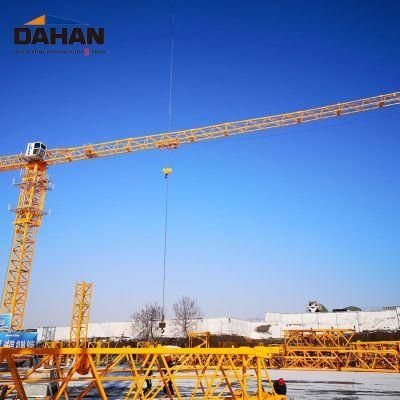 Dahan Tower Crane 150-200m 8t Flat Top Tower Crane Hot Selling Global Crane Manufacturer Tower Crane