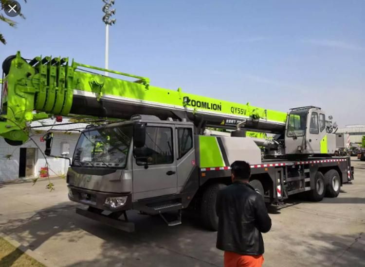 Zoomlion Brand New Cheap 55 Ton Truck Crane for Sale