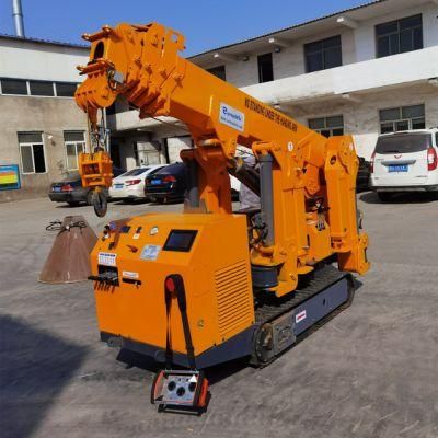 Spider Crane Manufacturer Crawler Mini Electric Crane with CE Certificate