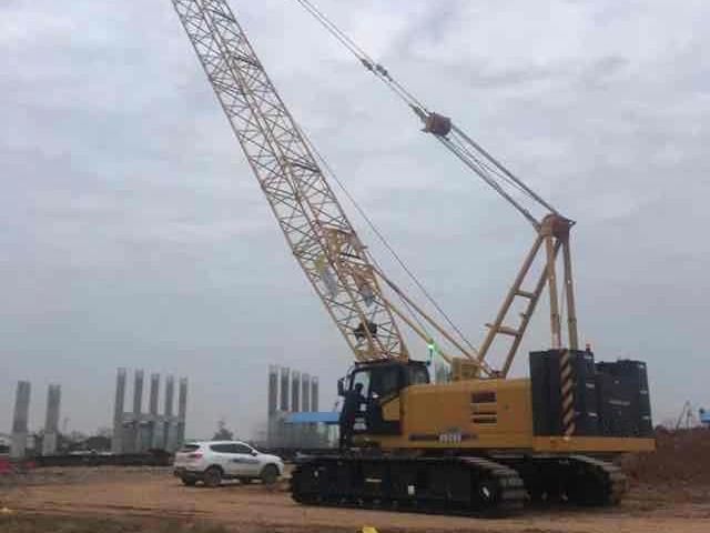 Xuzhou Xgc100 100 Ton Link-Belt Hydraulic Mobile Crawler Crane