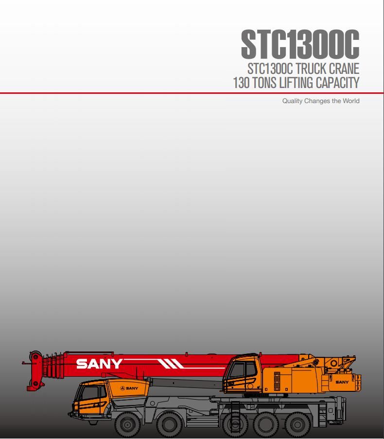 Top Brand Price Stc1300c 130t 130 Tons Truck Mobile Crane with Competitive Price