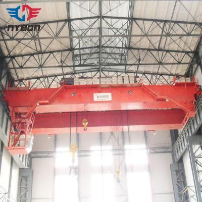 Customized Eot Type Electric Double Girder Overhead Cranes for Factory with Sensors