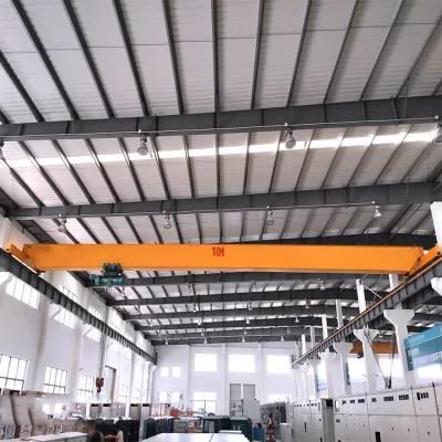 Chinese Hot Sale Wireless Control 10 Ton Bridge Crane with Electric Hoist