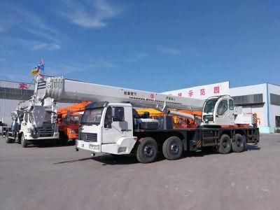 Used Truck Mounted Crane Remote Control 25t Crane Trucks for Sale