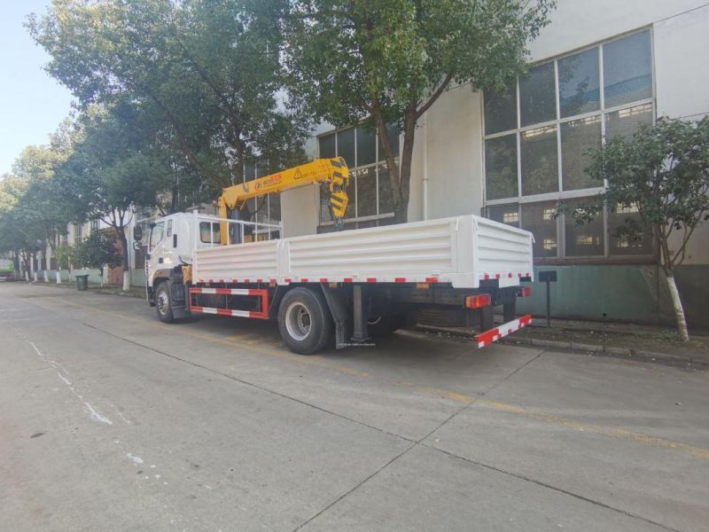 Foton Auman 4X2 240HP Tipper Truck with Crane