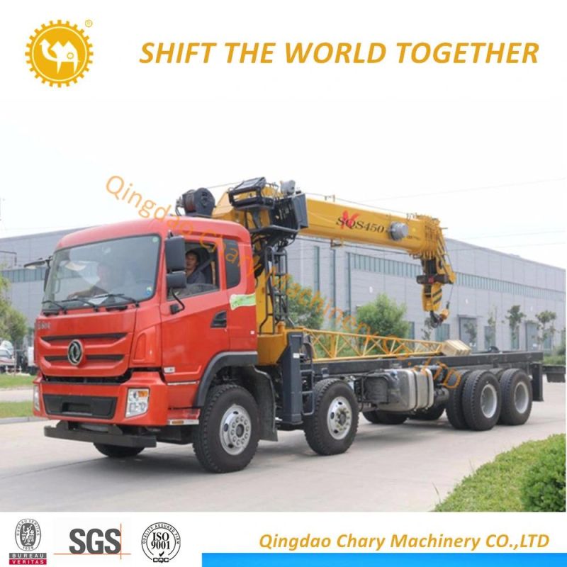 Hydraulic Boom Mobile 10ton Mini Truck Crane for Sale