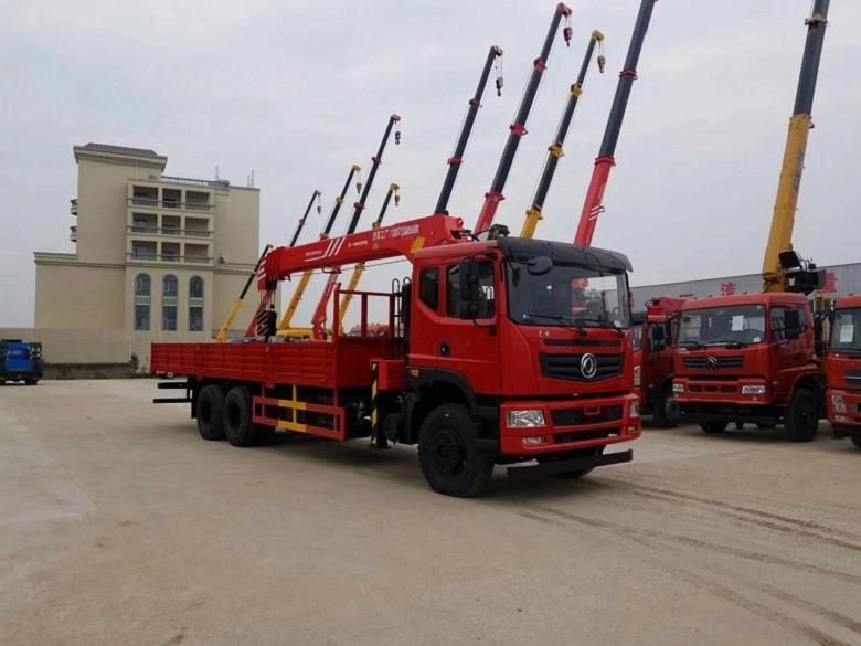 6t 8 10 12 16 Ton Truck Mounted Crane with High Lifting Height